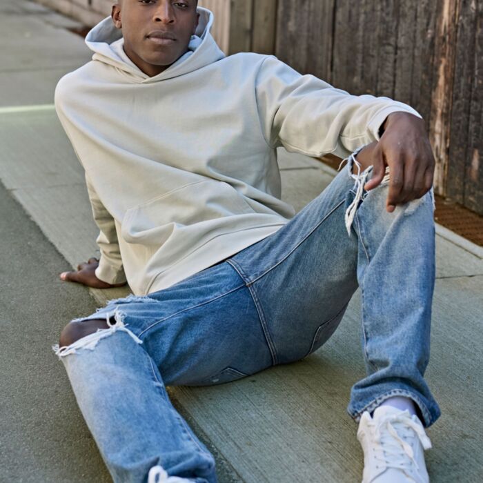 Urban Heavy Loose Fit Hood Sweat Thumbnail