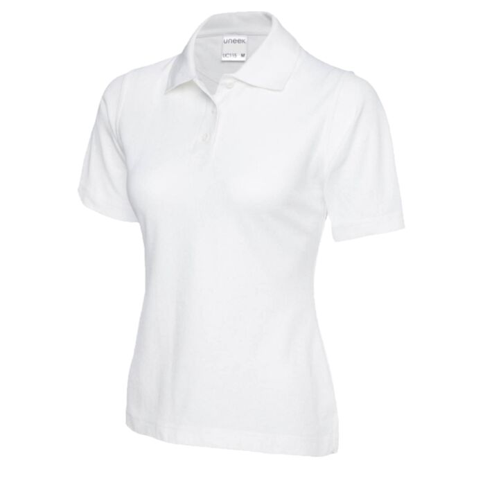 Ladies Active Cotton Poloshirt Thumbnail